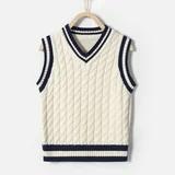 Tim Cooper Switzerland Classic Cable Knit Sweater Vest