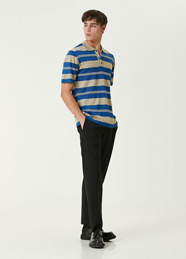 Tim Cooper Switzerland Striped Short Sleeve Sweat T-Shirt
