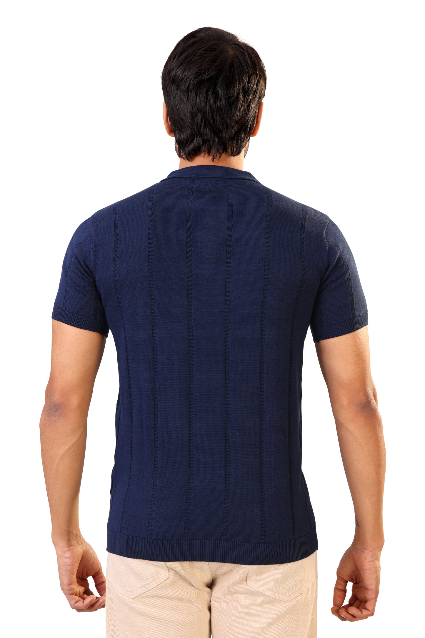 Tim Cooper Switzerland Men’s Navy Blue Short-Sleeve Sweat T-Shirt