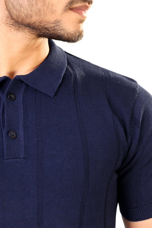 Tim Cooper Switzerland Men’s Navy Blue Short-Sleeve Sweat T-Shirt