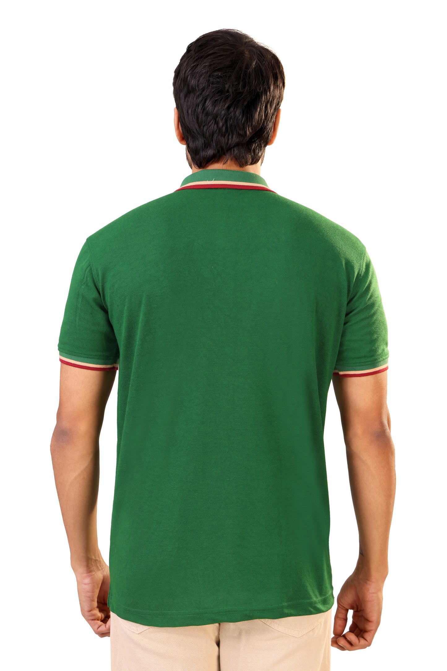 Tim Cooper Classic Green Polo T-Shirt for Men