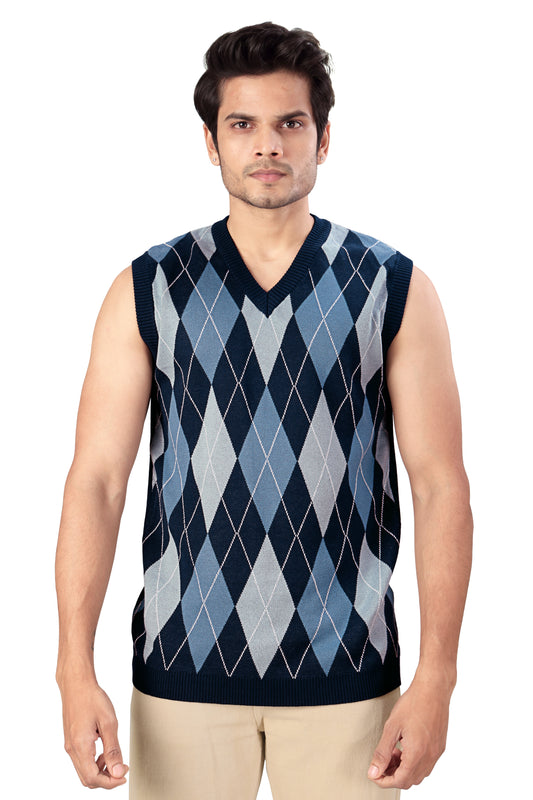 Tim Cooper Switzerland Man in Argyle Sweater Vest