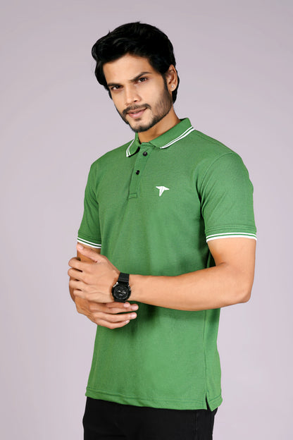 Tim Cooper Switzerland Classic Green Men’s Polo T-Shirt