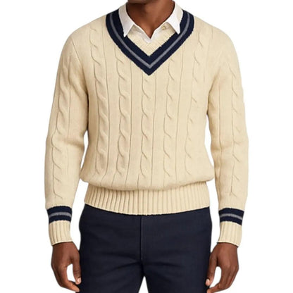 Tim Cooper Switzerland Classic Cricket-Inspired Sweater