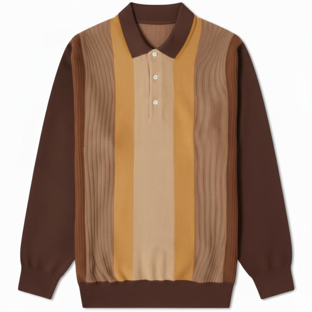Tim Cooper Switzerland Long Sleeve Retro Knit Sweater
