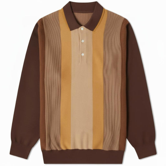 Tim Cooper Switzerland Long Sleeve Retro Knit Sweater